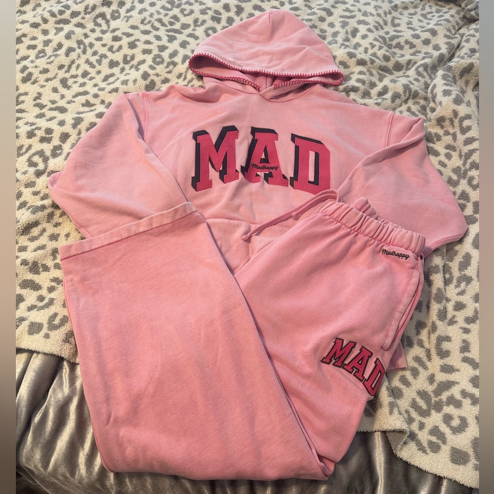 Madhappy x Gap Pink Hoodie and Sweatpants Set